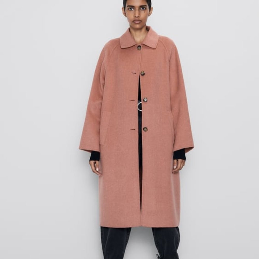 ZARA | Buttoned Coat